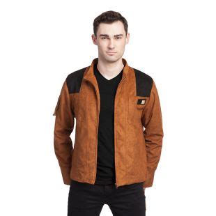 star wars solo han solo faux suede replica jacket|Han Solo Faux Suede Replica Jacket .